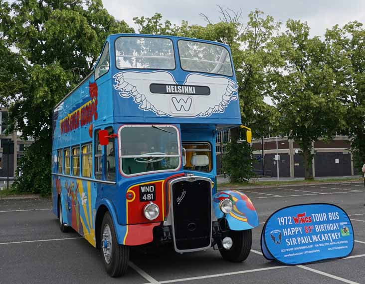 Eastern National Bristol KSW5G ECW 2381 Wings Over Europe